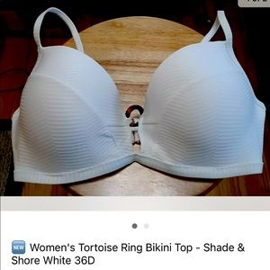 Shade and Shore Tortoise Ring Bikini Top